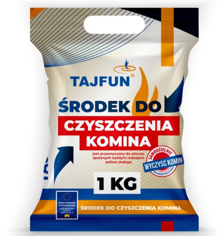 Efektywny proszek do czyszczenia komina TAJFUN 1kg