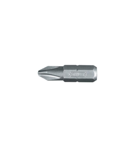 STANLEY Końcówka PH2 x 25mm, uchwyt 6-KĄT 1/4  3 szt