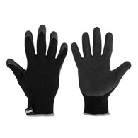 Rękawice ochronne TERMO GRIP BLACK lateks rozm. 10