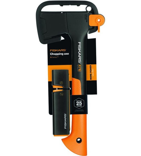 FISKARS Siekiera X7 FS121423 + ostrzałka FS120740