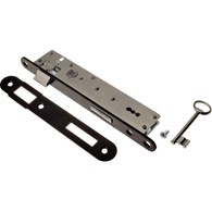 Zamek 90/22mm MATI wąski zapadka klucz