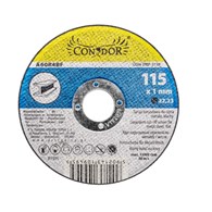 Tarcza korundowa 115 x 1,0 x 22,2 mm, do metalu CONDOR