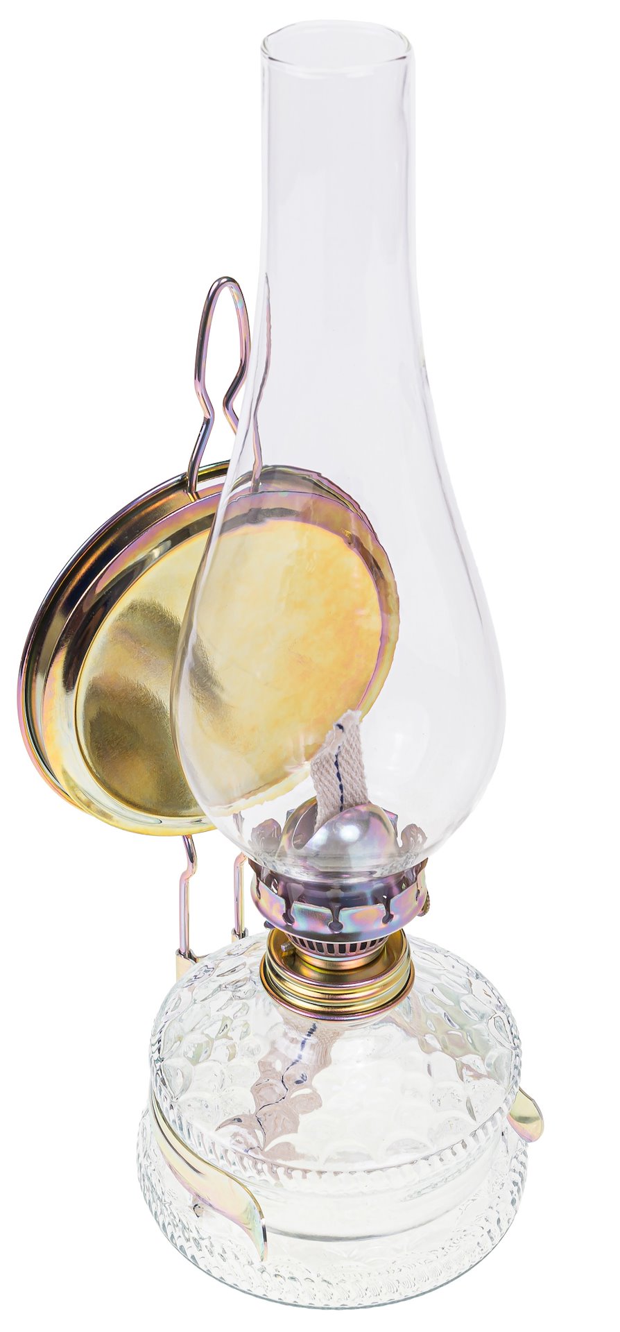 Lampa naftowa z lustrem  8' 20/32cm