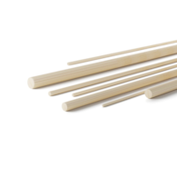 Kołek drewniany 1m ryflowany fi 14, 25szt