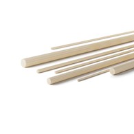 Kołek drewniany 1m ryflowany fi 16, 25szt