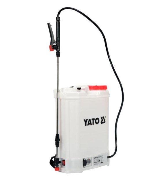 Opryskiwacz akumulatorowy 12V 16L z panelem solarnym YATO 8AH