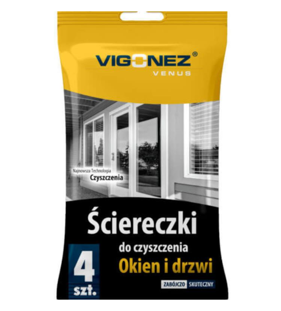 Ściereczki do czyszczenia okien i drzwi