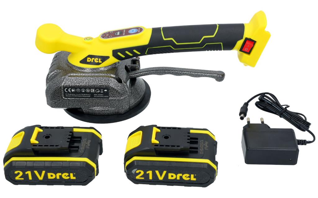 Przyssawka wibracyjna do poziomowania płytek 130mm DREL