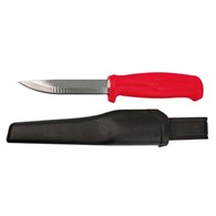 Nóż uniwersalny 215mm z kaburą - stal nierdzewna STERG