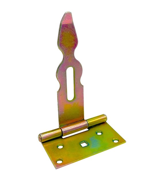 Wrzeciądz skobel altanowy GOORAL 150 ocynk żółty