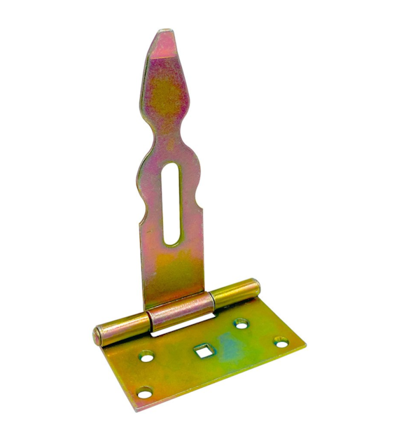 Wrzeciądz skobel altanowy GOORAL 150 ocynk żółty
