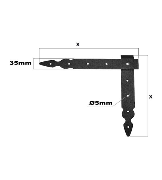 Narożnik GOORAL 300x300 malowany