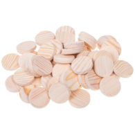 Fleki sosnowe z deski fi40x9mm, 50szt