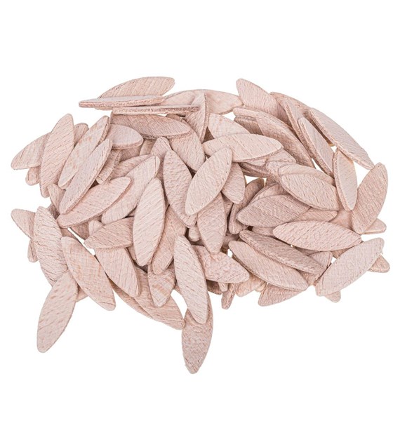 Lamelki bukowe nr  0  47x15x4mm, 100szt