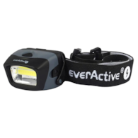 Latarka czołowa everActive HL-150 (dioda COB)