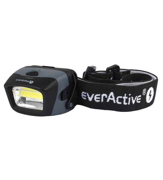 Latarka czołowa everActive HL-150 (dioda COB)