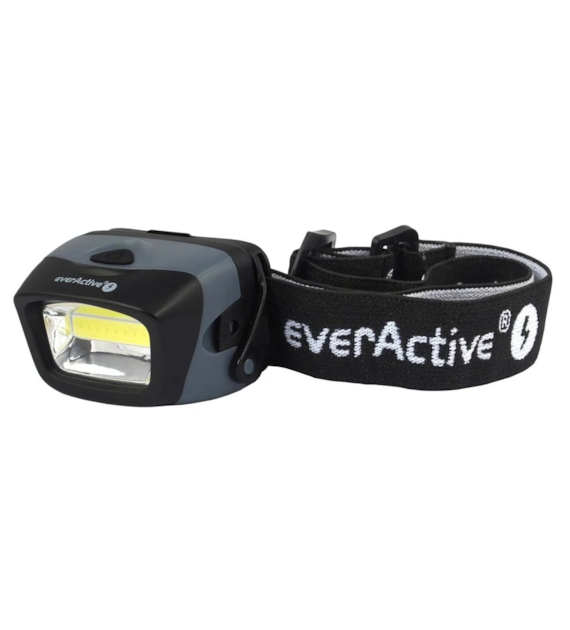 Latarka czołowa everActive HL-150 (dioda COB)