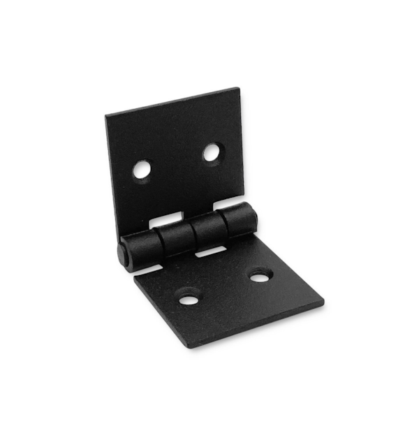 Zawias budowlany CZARNY 35x70mm