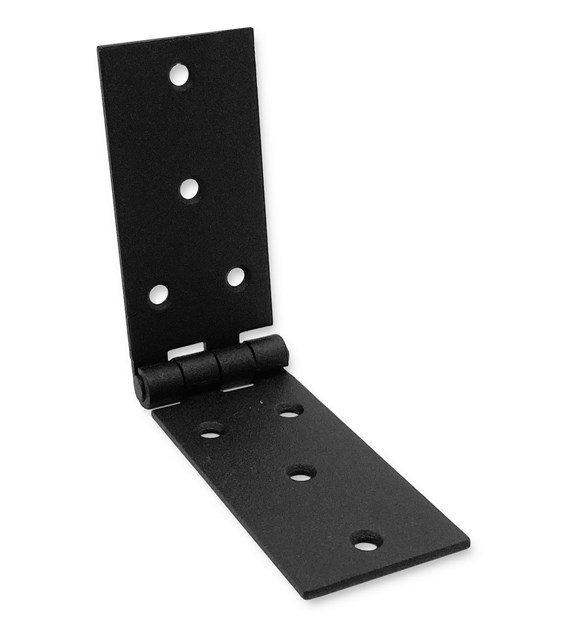 Zawias budowlany CZARNY 35x150mm