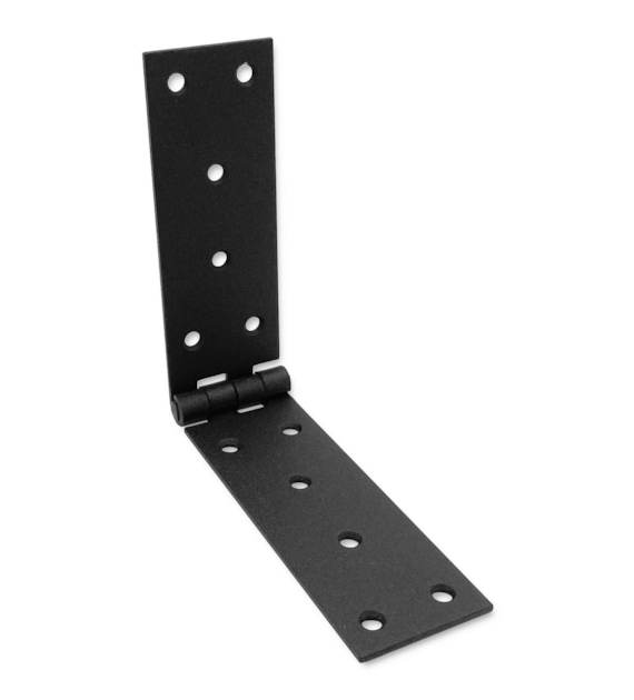 Zawias budowlany CZARNY 35x200mm