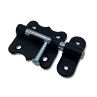 Zasuwka uniwersalna CZARNA 30mm