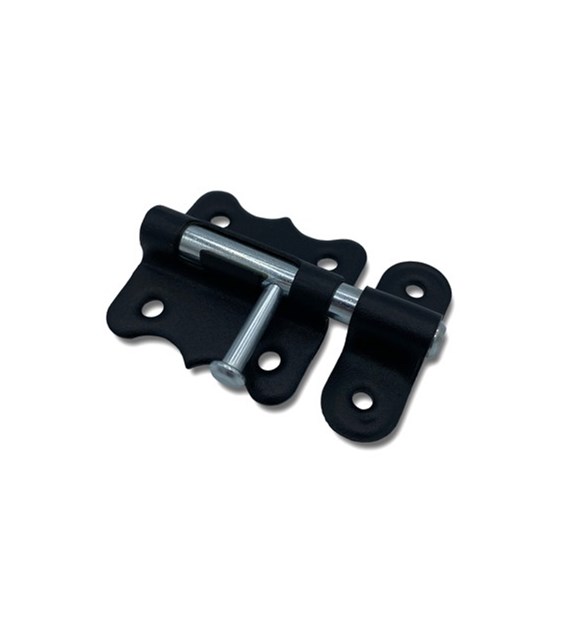 Zasuwka uniwersalna CZARNA 30mm