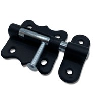 Zasuwka uniwersalna CZARNA 50mm