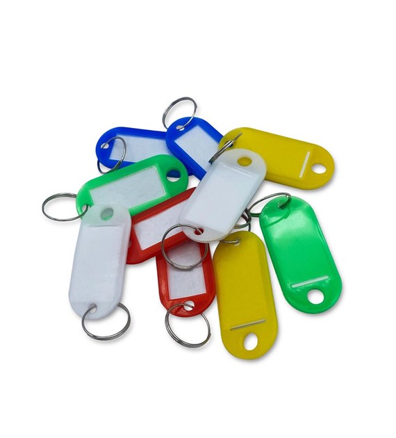 Identyfikator do kluczy jednostronny opak. 10szt DIAMANTO