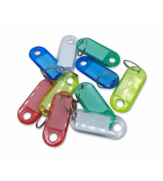 Identyfikator do kluczy dwustronny opak. 10 szt DIAMANTO