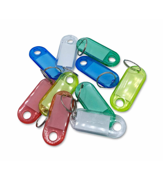 Identyfikator do kluczy dwustronny opak. 10 szt DIAMANTO