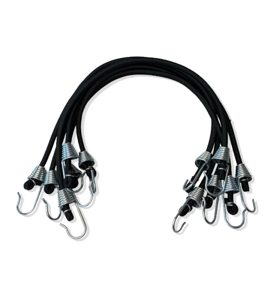 Spinacz do bagażu 130cm, 6szt