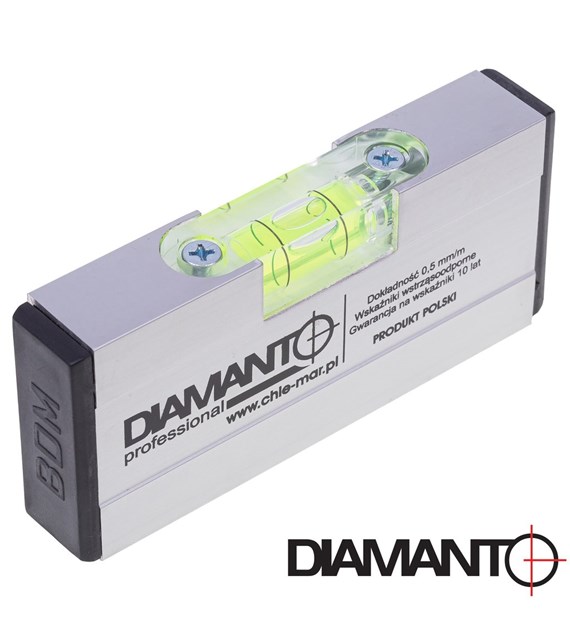 Poziomica 10cm kieszonkowa DIAMANTO