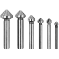 WAART Zestaw fazowników do metalu 6,3 - 20,5 mm 6 szt