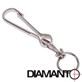 Spinacz z okrętką 60mm DIAMANTO
