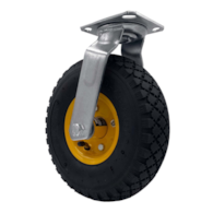 Koło pneumatyczne 3.00 - 4 z podstawą obrotową DIAMANTO