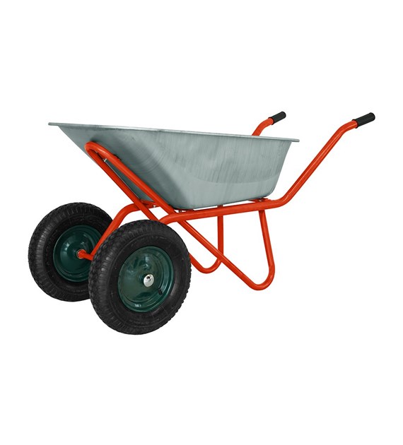 Taczki Japonki 95L ocynkowane dwukołowe DIAMANTO