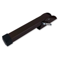 Podpórka do drzwi PROSTOKĄTNA mała 200x30mm BRĄZ