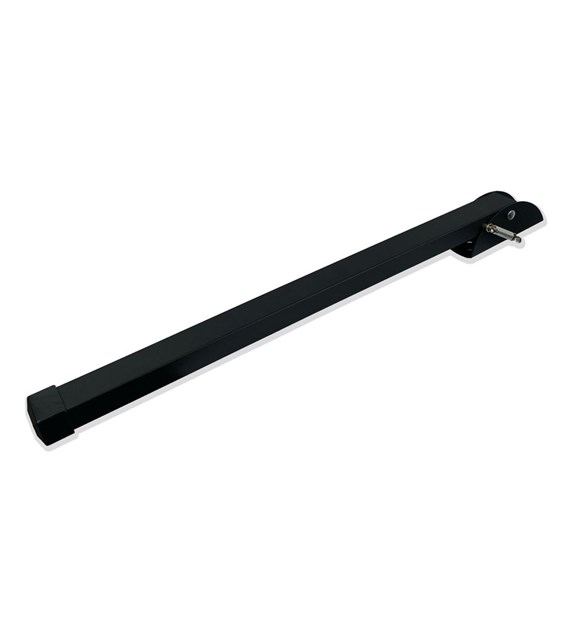 Podpórka do drzwi  PROSTOKĄTNA średnia 300x30mm CZARNA