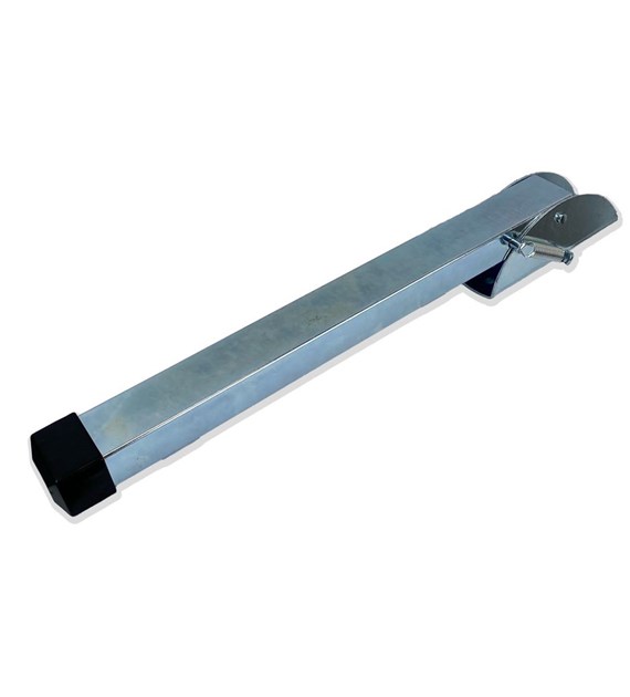 Podpórka do drzwi  PROSTOKĄTNA średnia 300x30mm SREBRNY OCYNK