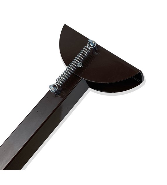 Podpórka do drzwi  PROSTOKĄTNA duża 470x30mm BRĄZ