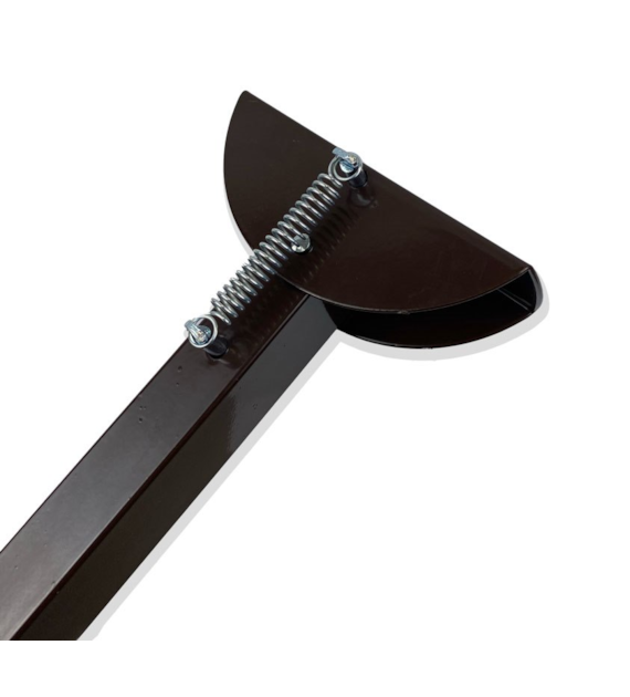 Podpórka do drzwi PROSTOKĄTNA duża 470x30mm BRĄZ