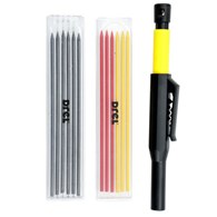 Ołówek automatyczny z temperówką 12 wkładów DREL