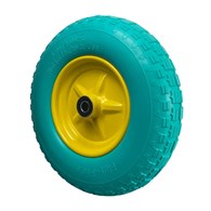 Kółko do taczek piankowe - zielone DIAMANTO