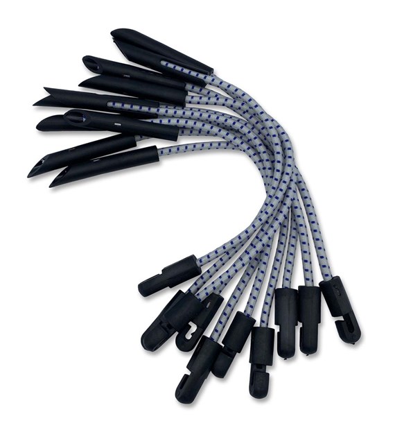 Zapinki elastyczne wielofunkcyjne do plandek 10szt DIAMANTO