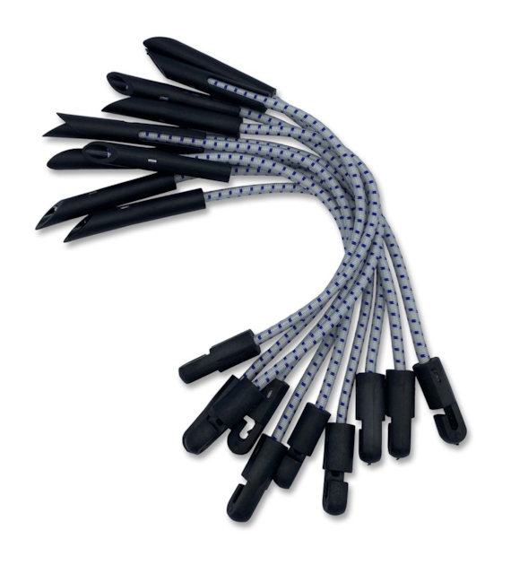 Zapinki elastyczne wielofunkcyjne do plandek 10szt DIAMANTO