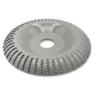 Tarcza do drewna tarnik - wypukła 125mm