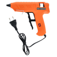 Pistolet do kleju 11,2 mm z aluminiową końcówką pokrytą tworzywem z włącznikiem 150W