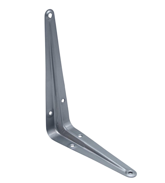 Kątownik pod półkę 200 x 250 mm szary DIAMANTO