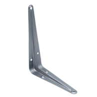 Kątownik pod półkę 300 x 350 mm szary DIAMANTO