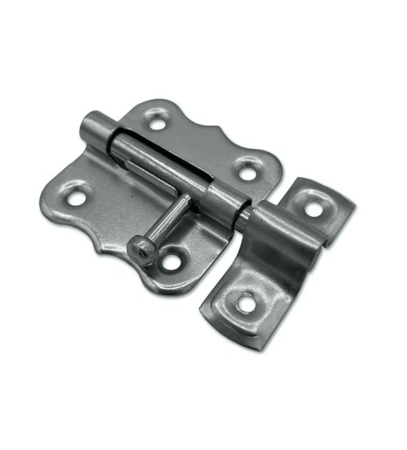 Zasuwka uniwersalna srebrna 40mm DIAMANTO